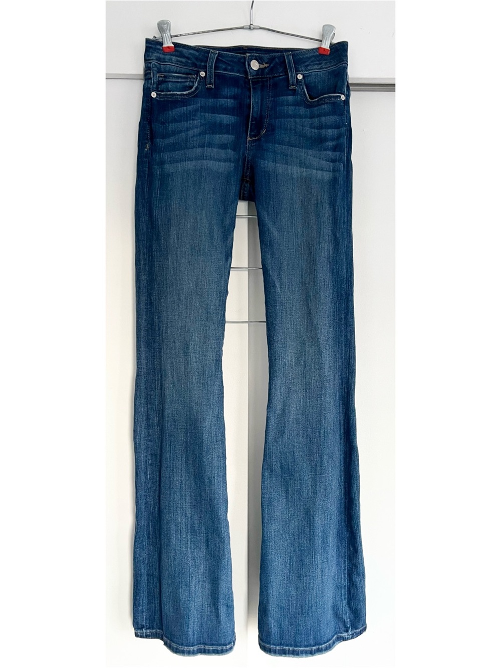 Joe’s Jeans Lucky Low Rise Flare Jeans Size 27 - Picture 3 of 8